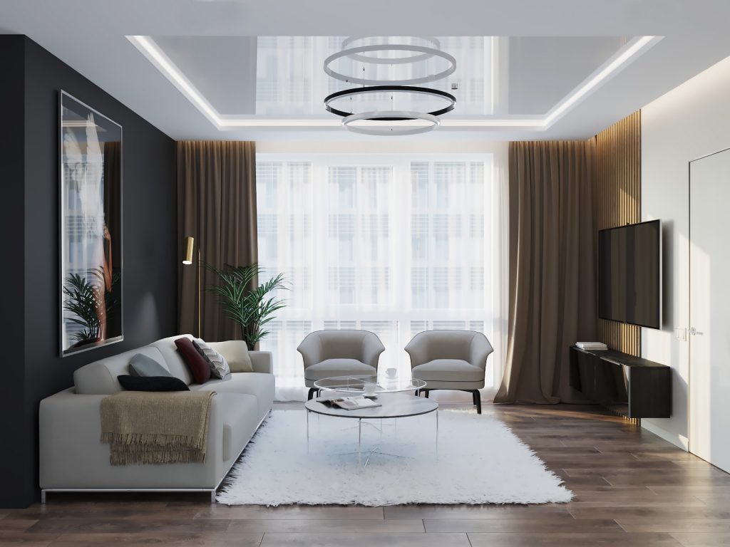 Nowoczesna sypialnia